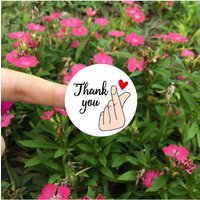 500Pcs/roll Thank You Stickers For Gift Card Box Package Party Wrapping Decorate Baking Food Small Business