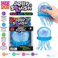 Jellyfish Squishy Stress Relief Toy, Sensory Decompression Jellyfish Fidget Toy, Soft Squeeze Vent Gadget for Relieving Anxiety