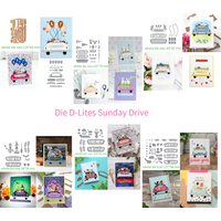 2021 New Design Car Craft Metal Cutting Die Creative collection for DIY Scrapbook Album Paper Card