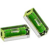 1/2pcs Mini Spirit Square Bubble Level Protractor Precision Level Cylinder Level Horizontal Bead Level Measuring Tool 3D Printer