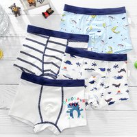 Kinder-Jungen-Slip, 100 % Baumwolle, weich, für Kleinkinder, Cartoon-Mädchen, kurze Höschen, Kinderunterwäsche für Kleinkinder, Jungen, Teenager, Unterhose, 2–15 Jahre