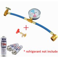 r134a Refrigerant Gas Filling Tools Automotive Air Conditioning Refill AC Recharge Kit Car Air Conditioning Valve Manometer