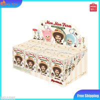 New Genuine MINISO Monchhichi Coffee Farm Series Blind Box Cute Changeable Face Figure Mystery Box Trendy Decora Collect Gifts