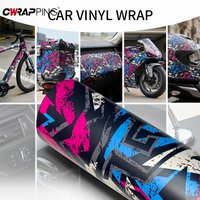 Motorcycle Helmets Automotive Vinyl for Motorcycle Car Wrapping Film Wrap Foil Car Decals and Graphics Vehicle Decoration Decal
