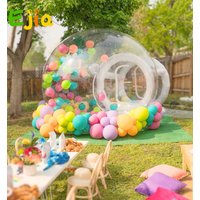 Free Shipping 10ft /3M Inflatable Clear Bubble House, Kids Party Balloon Transparent Inflatable Bubble Tent Dome With Blower