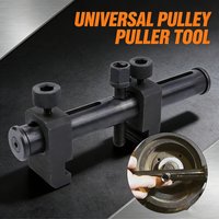 Universal Adjustable Crankshaft Pulley Puller Ribbed Drive Pulley Remover Steering Wheel Disassembly Tool for Car Modification R
