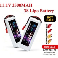 11.1V 3SLiPo Battery 3S 1500mah 1800mAh 2200mah 2600mAh 3000mAh 3300mAh Deans T XT60 for FPV Racing Drone, RC Car, Helicopter