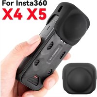 Lens Cap for Insta360 X5 X4 Protector Cover Accessories Insta 360 X4 Camera Anti-dust Anti-scratch Silicone Lens Protective Case