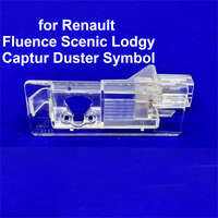 for Renault Megane Clio Scenic Captur Duster Fluence Car Rear View Camera Bracket Mount Holder License Plate Light Housing