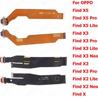 Charging Port For OPPO Find X5 Pro X3 Lite X2 Neo X 5G Charge Board Plate Ribbon Socket Usb Connector Phone Parts Flex Cables