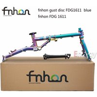 FNHON GUST Disc Brake FCD1611 Folding Bike Disc Brake Fits 16-inch Modified Folding Bikes 349 Chrome Molybdenum Steel Frame