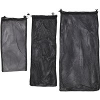 Quick Drying Diving Mesh Bag Fins Footwear Device Organization Snorkeling Storage Sack Black Breathable Diving Drawstring Bag