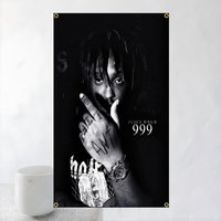 60x90cm 90x150cm Juice W-WRLD Flag Polyester Printed Banner For Home Decoration