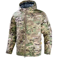 Tactical Jacket Men Winter Heat Reflective Jackets Warm Thickening Windbreaker Windproof Hunting Airsoft Hiking Combat Coats