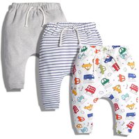 Pantalon trois pièces en coton pour bébé garçon et fille, motif imprimé de dessin animé dinosaure, Cool, joli, ample, confortable, 1-3 ans, printemps-automne