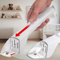 Portable Handheld Catcher Transparent Push Type Observer Contactless Bug Catcher Children's Catching Tools