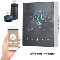 Smart Intelligent Thermostat Temperature Controller for Water Heating Equipment LCD Display Touch Button Programmable