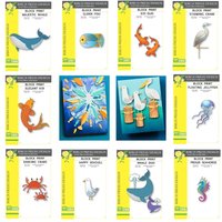 2025 Birch Press Design Fish Whale Jellyfish Crabs Seagull Seahorse Underwater World Cutting Dies Scrapbooking For Card Craft