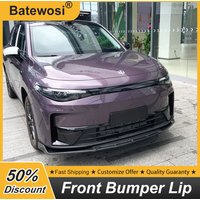 For Leapmotor C10 2023 24 25 26 Front Bumper Lip Chin Splitter Bodykit 3Pcs/Set ABS Matt Glossy Black Carbon Color Accessories