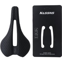 AliExpress HASSNS 3d Carbon saddle Road bicycle 3d printed saddle carbon fiber mtb Bicycle Seat cushion comfort Ultralight saddle For men