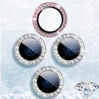 2-3Pcs Diamond Metal Camera Lens Protector For iPhone 11 12 13 14 15 16 17 Pro Max Air Mini 16E 14 15 16 plus Protective Glass