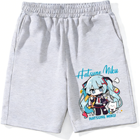 Hatsune Miku Anime Print Men and Women of The Same Style Casual and Loose Sports Shorts in Summer A Must-have Y2k Harajuku Style