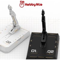 Science Fiction Character Action Dolls Figures Mechs Model Display Metal Holder Stand Base
