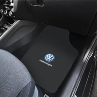Car Floor Mat Auto Front and Rear Carpet Foot Mats with Rubber Backing For Volkswagen Tiguan Golf Passat Polo Touareg Magotan
