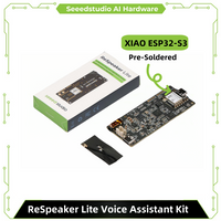 ReSpeaker Lite Voice Assistant Kit ESPHome Home Assistant 2 Mic Array with XIAO ESP32S3 pre-soldered, Mono Enclosed Speaker