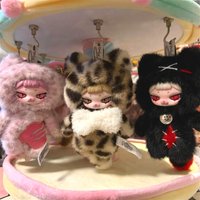 PIKU The Week Series Blind Box PIKU Anime Figure Cool Anime Doll Surprise Bag Pendant Vinyl Face Doll Mystery Box Keychain Toys