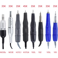 MARATHON / STRONG 102 105L 102L H37LN E-type handle 35K & 40K RPM Dental Micromotor Polishing Handpiece Dental Lab Equipment