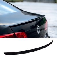 For Volkswagen Passat B7 2012-2016 Glossy Black Car Rear Trunk Lip Boot Cover Rear Roof Spoiler Wing Rear Tail Wing Bodykit