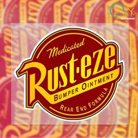 Creative RUSTEZE Car Sticker Accessories Vinyl PVC 15*13cm Motorcycle waterproof Windshield car Window Car Styling Decal