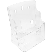 Clear Acrylic A5 Magazine Holder Brochure Display Stand Document Rack Paper ganizer Literature Display Desk Accessories Note