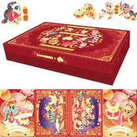 KAYOU Genuine My Little Pony Sanrio New Year Gift Box Good Luck Alliance Glorious Anime Collection Card Toys Gift
