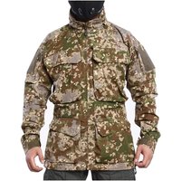 Outdoor G3 tactical pants M2 trench coat mid length jacket, multi pocket hiking suit battlefield camouflage customization