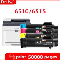 1PCS High Capacity 5K Color Toner Cartridge Compatible for Xerox Phaser 6510 WorkCentre 6515 Printers N DN DNI Extra