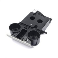 1PC Car Drink Holders Black Durable Car Front Water Cup Drink Holder Cup Holder 7H285860130T For Vw Transporter