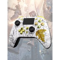 Gamepad for PS5/PC Console Wireless Controller, 6-Axis Gyro Dual Vibrate Hall Effect, W/ Turbo Touchpad, Gaming Control Joystick