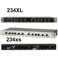 234XS Electronic Crossover 234XL Professional Sound Peripheral Equipments Stereo 2/3 Way, Mono 4-Way Crossover Audio Equalizer