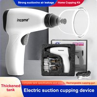 Outil de ventouses électrique, pompe à ventouses à pression négative, chargement USB, outil de Massage chinois pour le Drainage lymphatique, grattage Gua Sha