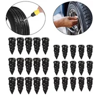 Rubber Self-tapping Screws For Tire Repair Silicone Car Screw Tyre Plug Repair Rubber Cement Screws Tire Repair