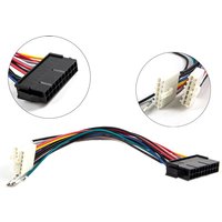 20Pin ATX To 2Port 6Pin AT Converter Power Cable Cord for 286 386 486 ComputerHot