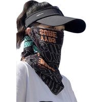 AliExpress WRELS Ice Silk Sunscreen Face Mask Hip Hop Fashion Sunshade Hiking Travel Face Cover Summer Breathable Cycling Motocycle Riding Mask