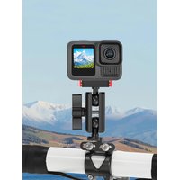 AliExpress XT-XINTE Aluminum Bicycle Stem Mount 1/4 Ballhead Mount for GoPro DJI Insta360 Action Camera Phone Holder Cycling Front Light Holder Clip