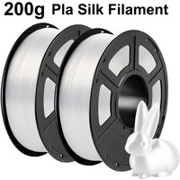 200g 1Kg PLA Silk white 3D Printer Filament 1.75mm For 3D Printer Material pla white silk Filament 0.2Kg 1000Kg