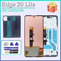 LCD for Motorola Moto Edge 20 Lite XT2139-1 Display Touch Screen Digitizer Assembly with Frame LCD Screen Display