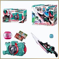 In Stock Genuine Bandai Dx Kamen Rider ZZZ Zeztz Breakam Zeztzer | 4-Mode Toy Knife Sword/Gun/Axe/Sickle, Zeztz‘s Camera Toy