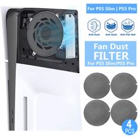 Dust Filter Dustproof Mesh Case for PS5/Slim/Pro Console Easy Cleaning Protection Cover for PlayStation 5 Game Accessories