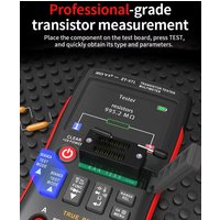 ZOYI ZT-XT1 25000 Counts High Precision Transistor Multimeter LCR Component Tester 2-in-1 Anti-Burn IR Decoding
